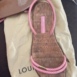 Authentic Louis Vuitton sandals